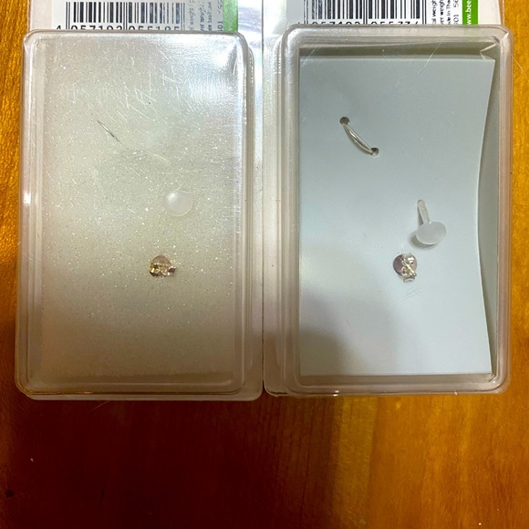 TWO earrings sets with tragus studs - Picture 3 of 6